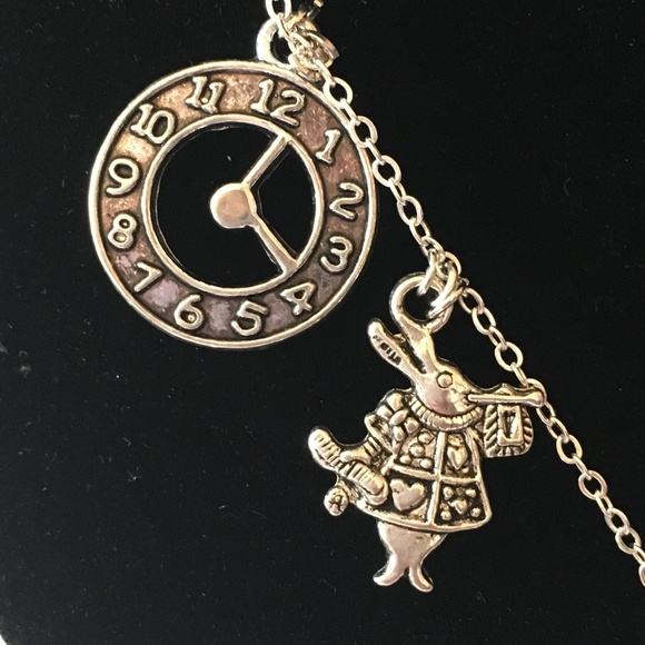 Alice in Wonderland by Lewis Carroll Handmade Literature Necklace, Book Cover - Picture 3 of 16